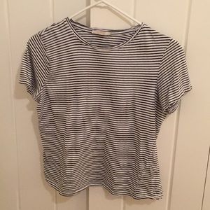 Black and white striped T-shirt